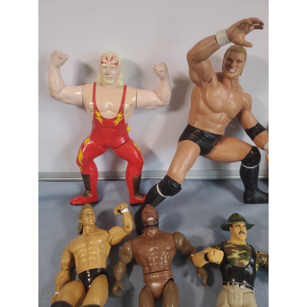 Vintage Wrestling Action Figure Lot WWE WCW Jakks Toymakers Sullivan Kevin 90s - Picture 14 of 16